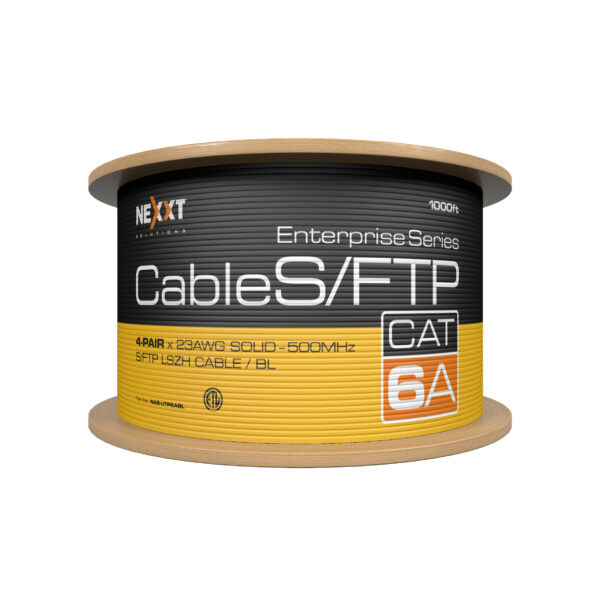 Nexxt Cable S/FTP Cat6A - Azul/Gris