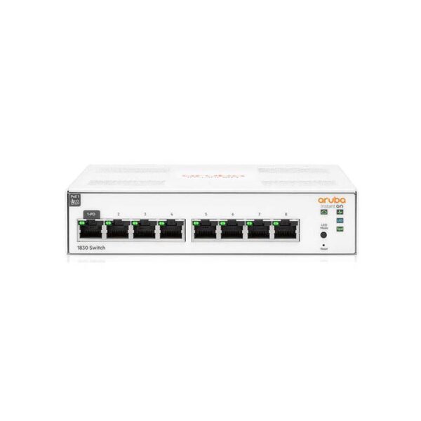 HPE Aruba Instant On 1830 8G 4p Class4 PoE 65W Switch - Conmutador - inteligente - Imagen 2