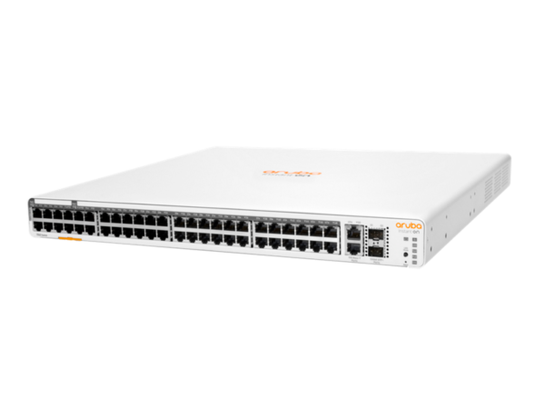 HPE Aruba Instant On 1960 48G 40p Class4 8p Class6 PoE 2XGT 2SFP+ 600W Switch - Conmutador - Gestionado - Imagen 4