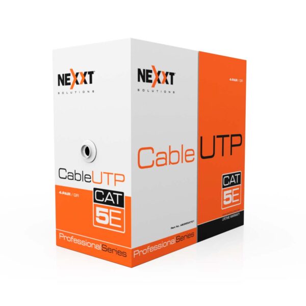 Nexxt Professional Cat5e UTP Cable 4P CM 100m Azul/Gris