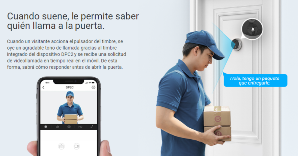EZVIZ DP2C - Sistema de intercomunicación de vídeo 1080p - Wifi - Imagen 5